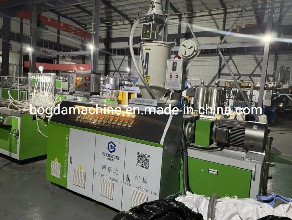 Bogda Single Screw Extrusion for Plastic Profile PVC Corner Bead Extruder