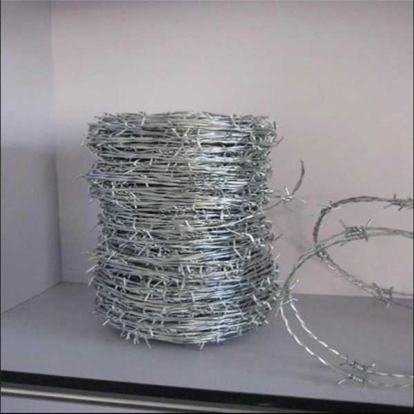 Hot Sale Galvanized or PVC Coated Barbed Wire for Fence