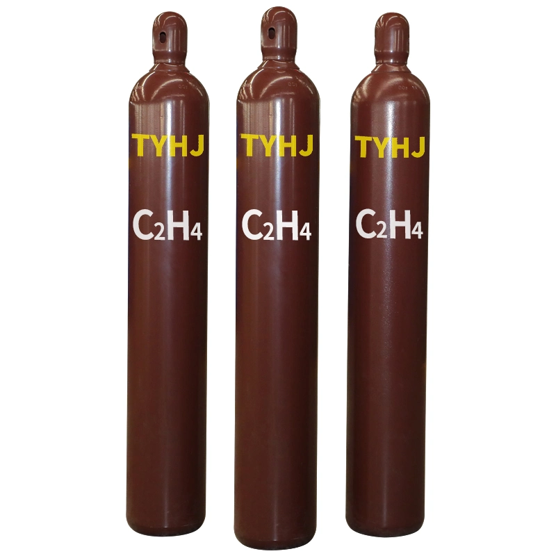 High Purity Industrial Gas 99.95% Purity Ripening Ethylene Gas C2h4 for Sale