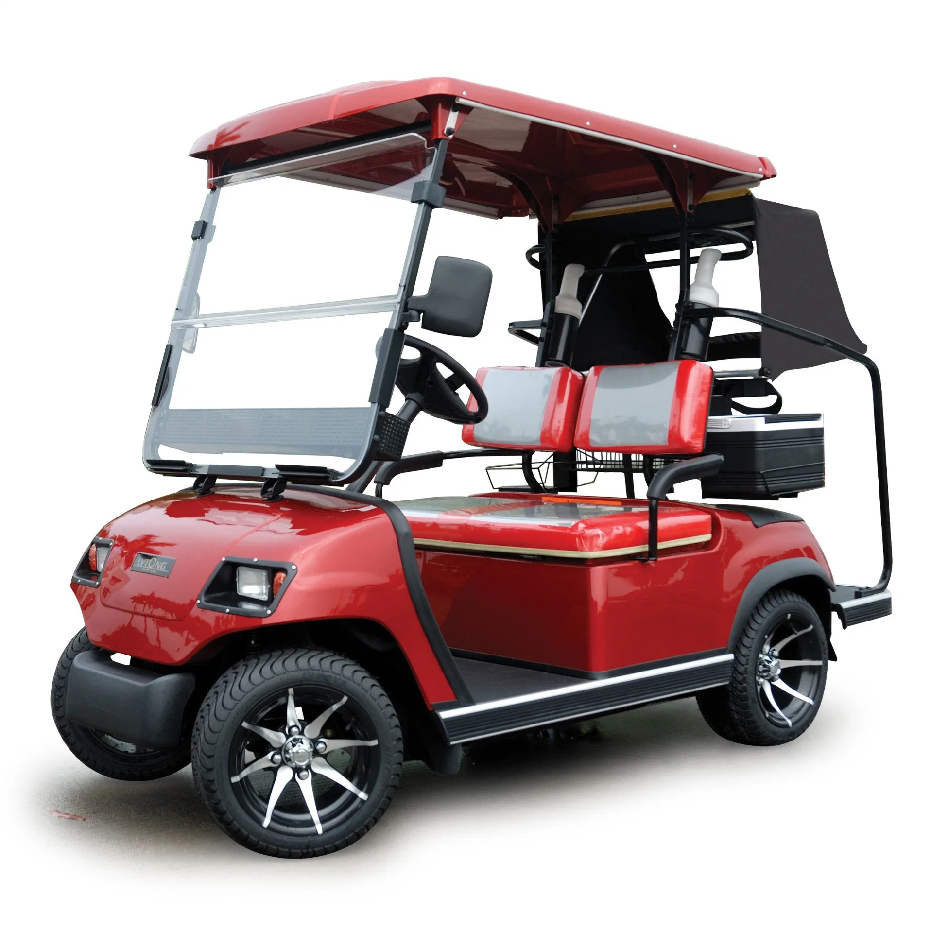 Simple Appearance Elegant Lines Safety, Low Speed, Easy Handle 2 Seaters Electric Buggy/Golf Car (LT-A2)