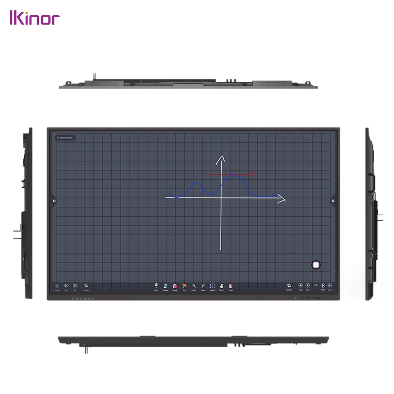 Ikinor Conference 4K UHD Android 11 Interactive Flat Panel Display for Corporate Meeting