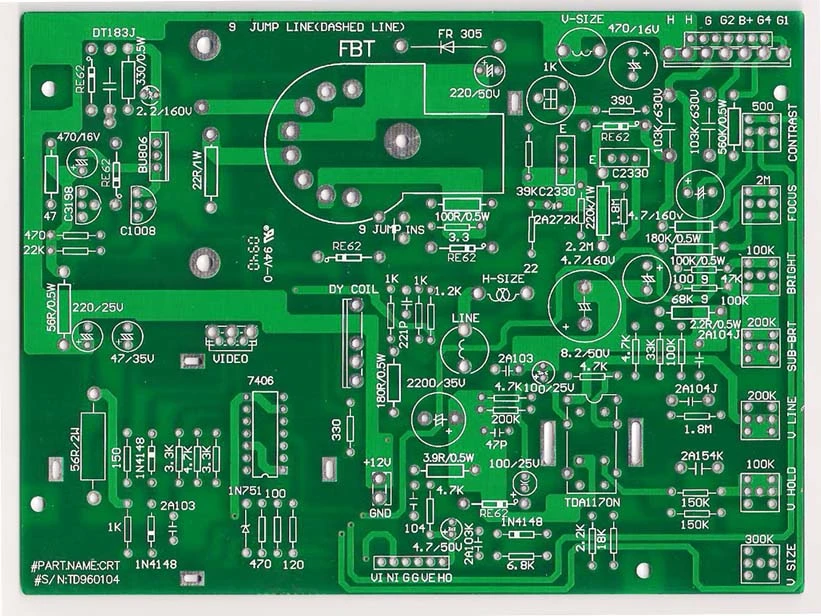 Custom PCB, 94V0 RoHS Printed Circuit Board PCBA Assembly PCB Board