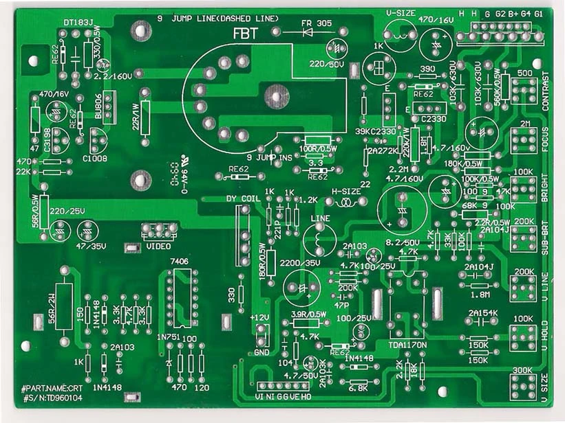 لوحة PCB مخصصة، لوحة لوحة لوحة الدوائر الكهربائية المطبوعة 94V0 RoHS بلوحة لوحة لوحة لوحة PCBA