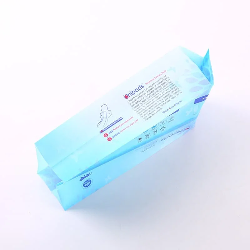 Free Design Sanitary Napkin Packaging Plastic Bags with Logo