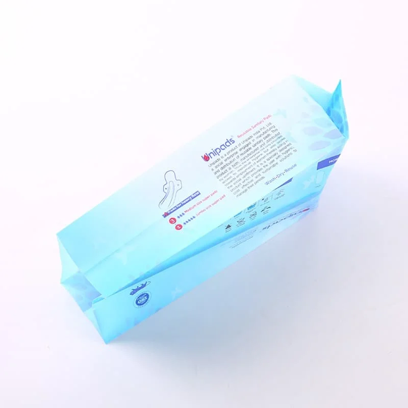 Emballages en plastique pour serviettes hygiéniques avec logo gratuits.