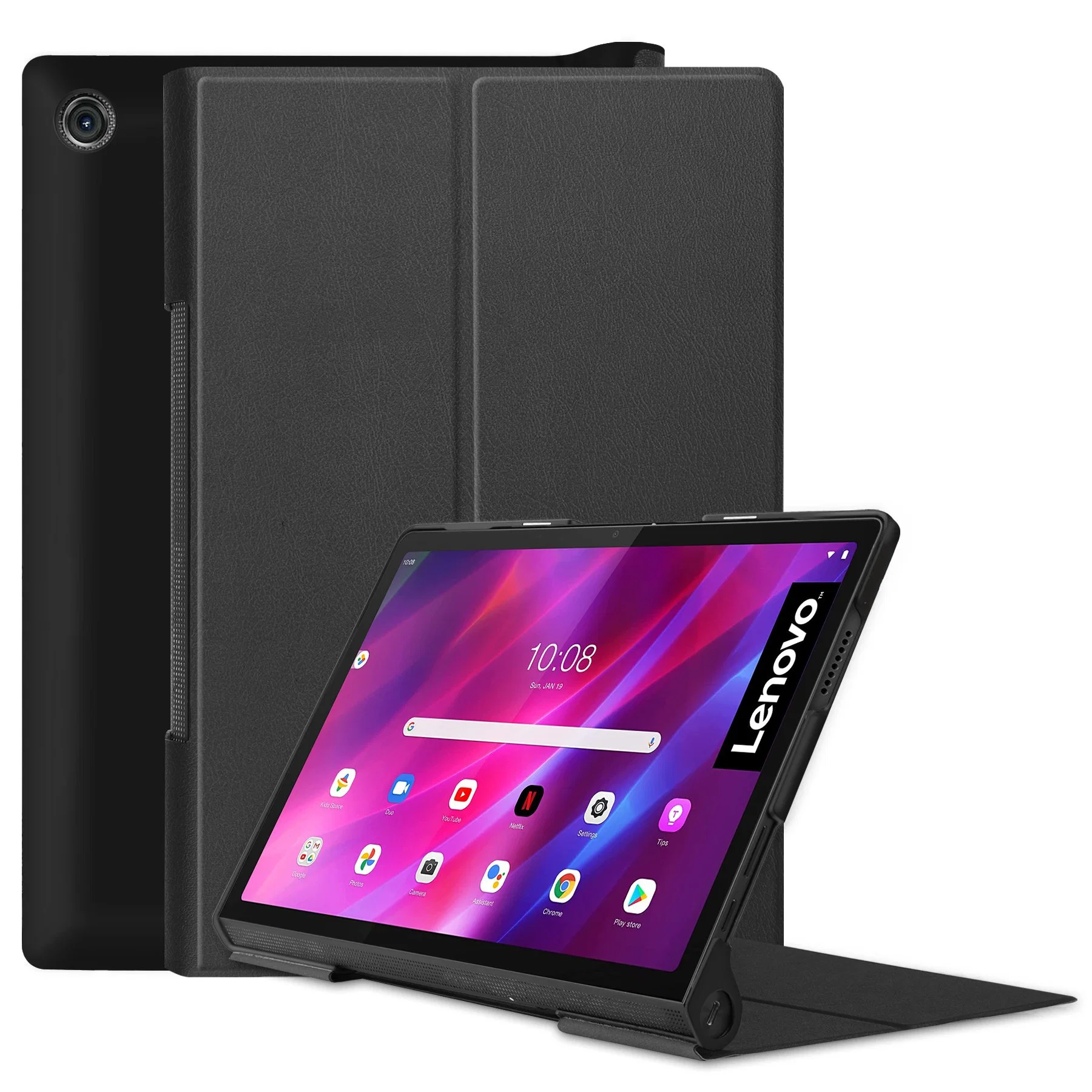 Caster Hard Shell Business Style Tablet Case for Lenovo Yoga Tab 11