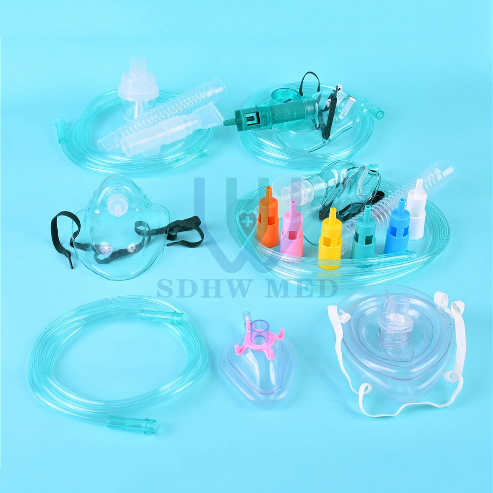 Disposable Nebulizer Mask Adult with Oxygen Tube