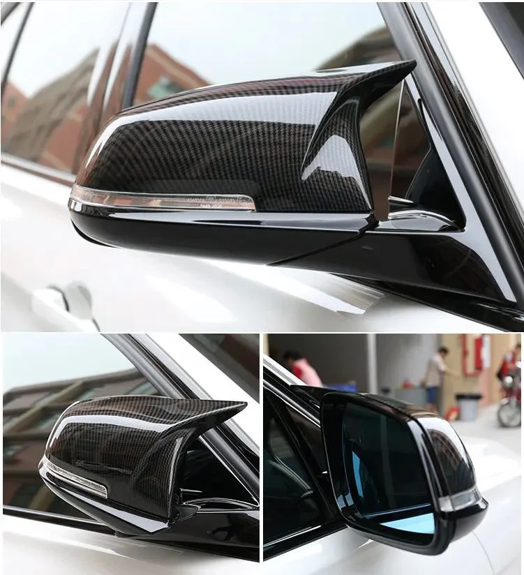 2013+ an Style for BMW 3-Series 4-Series M Style Carbon Fiber Car Mirror Cover F20 F22 F23 F30 F32 F33 F36 F87 M2 X1