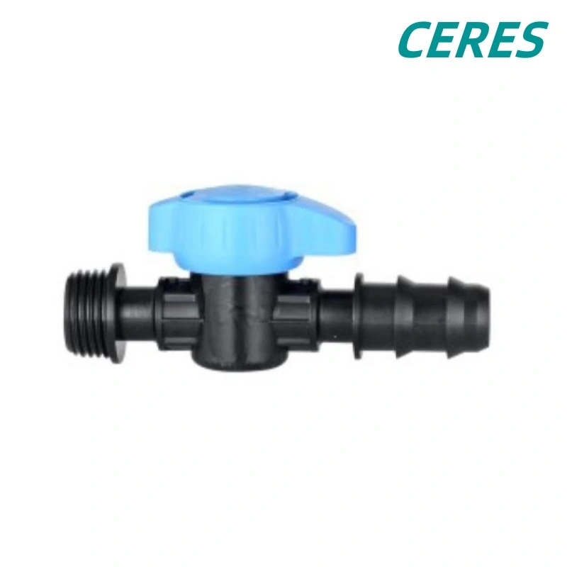 12mm*16mm Under-Cut Bypass Valve Drip Irrigation Accessories for PE Tape