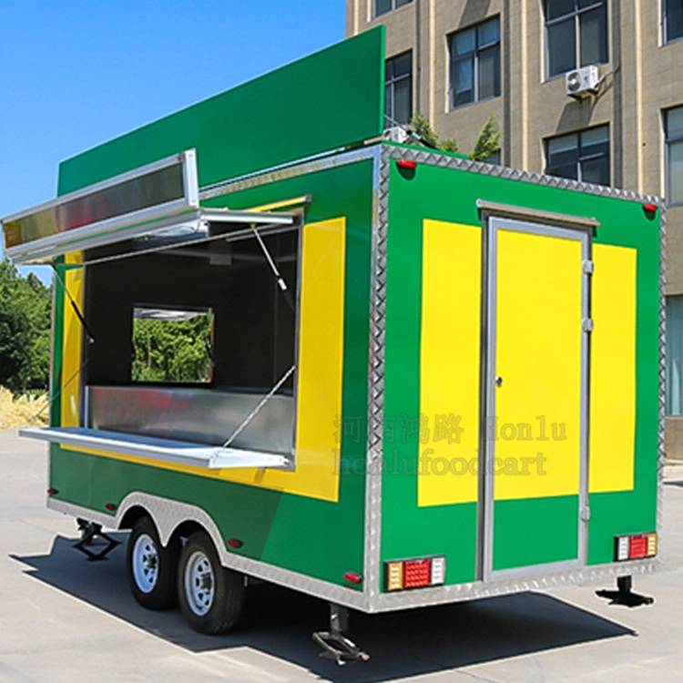 DOT Certification High quality/High cost performance  Mobile Coffee Trailer Custom Food Truck Supplies