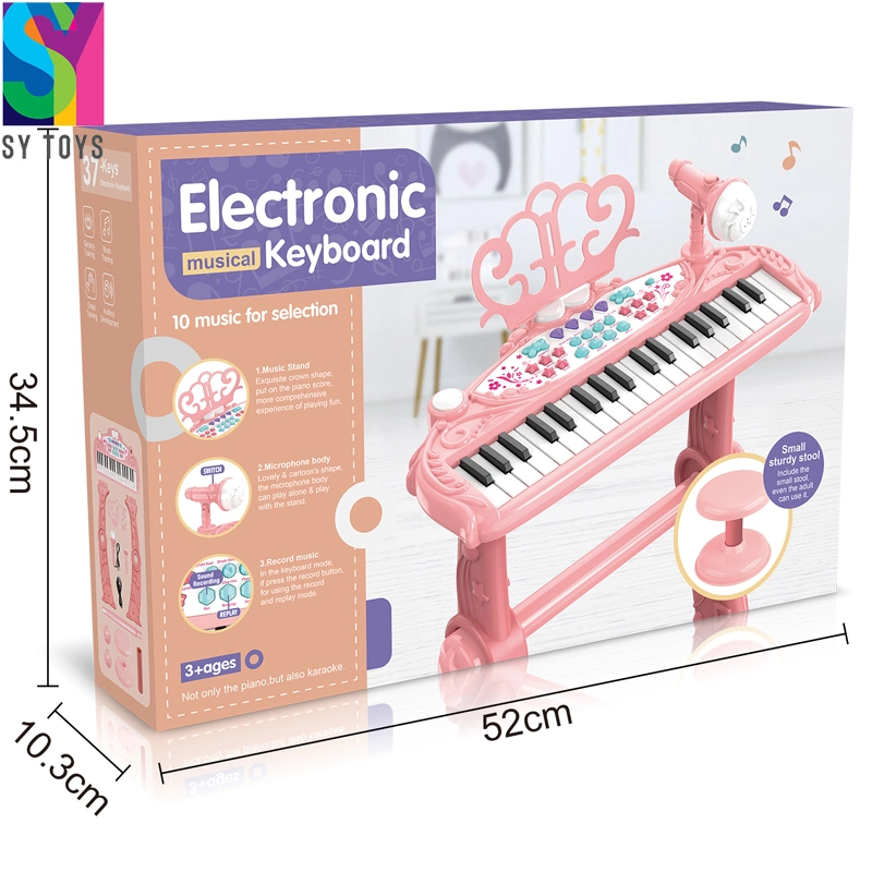 SY Kids musical instruments Toy Electronic Organ clavier 37 touches Piano Electronic Organ Toy