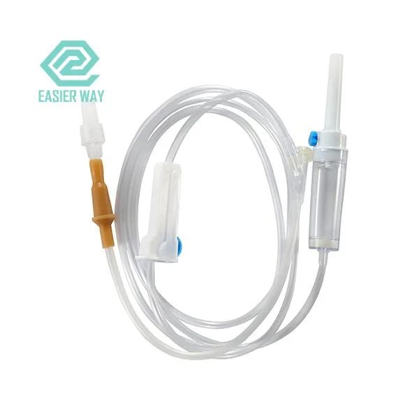 Disposable Medical Y Type Infusion Set Spike with Air Vent