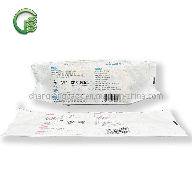 Laminated Plastic Packaging Pillow Bag Tissue Household Cleaners Cosmetics Health & Beauty Recycle Reclcable Packaging Bag