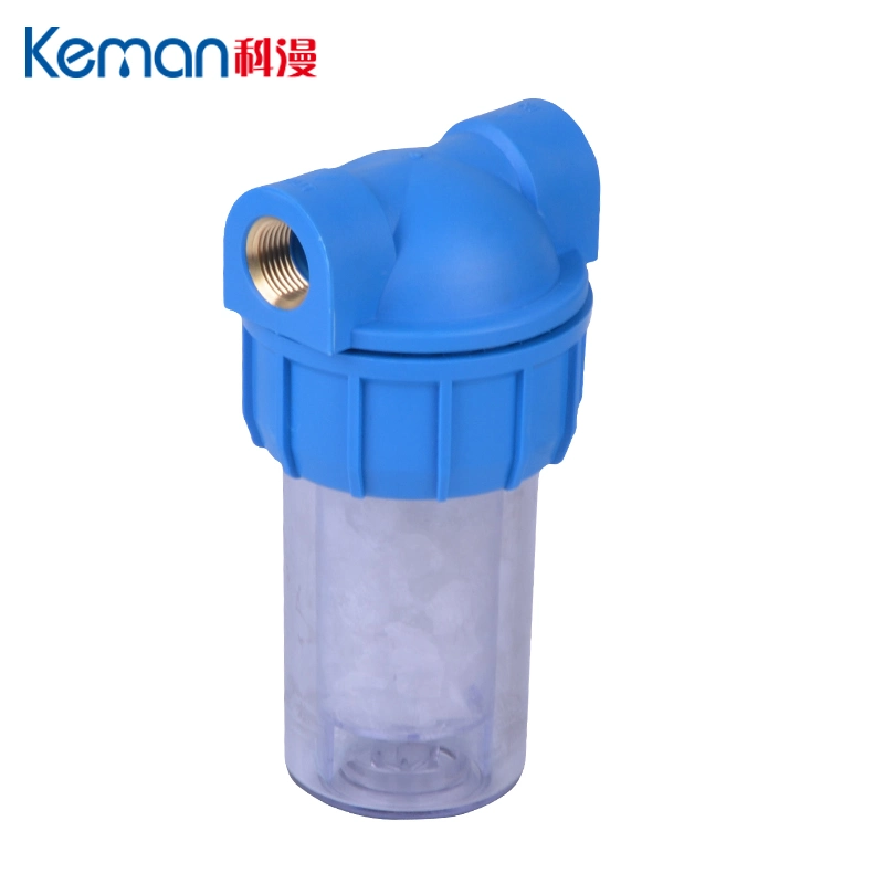 Water Filter with Polyphophsate Crystal