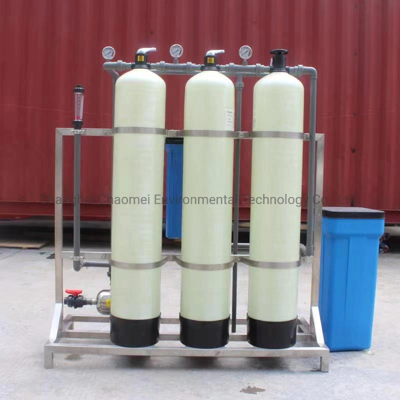 Principe d'échange d'ions système adoucisseur d'eau 30m3/h pour le chauffage industriel Système d'échange