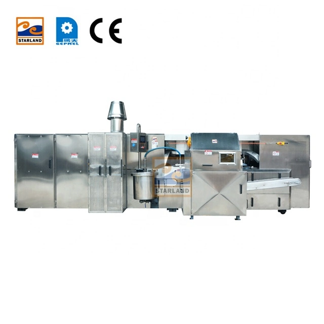 Stainless Steel Roller Sugar Cone Production Line with Touch Screen Panel Xt-28