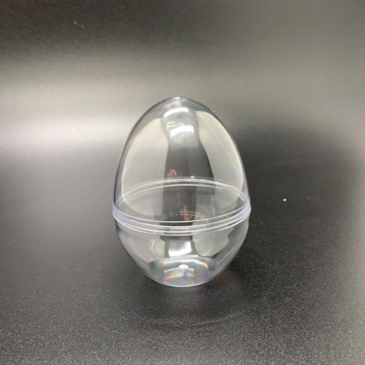 Fornecedor de Festa de Venda de fábrica 50 * 80 mm suporte transparente Egg for Crafts Embalagem