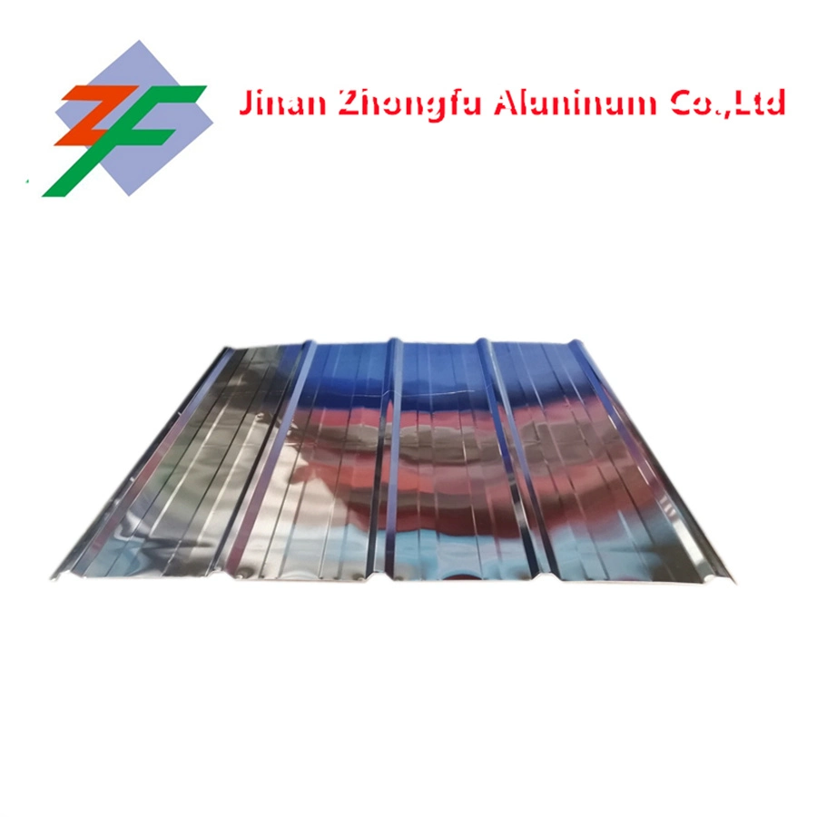 Hot! China Supply! Building Material Heat Perservation 1060h24 0.9*1000*L mm Aluminum Tile