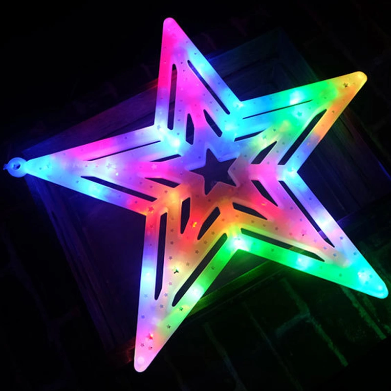 Décoration de Noël Étoile Éclairage à motifs LED