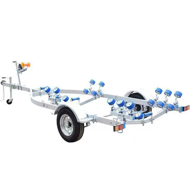 Rib Boat Trailer Lightweight Aluminium Small Boat Trailer for Sales