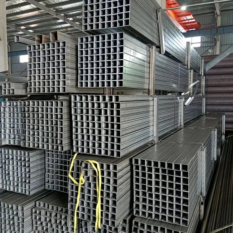 Promotion 40X40mm 6m Length Black Iron Square Tube Steel Pipe for Construction