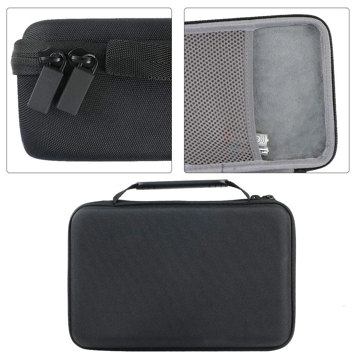 Hard Travel Case Replacement for Household Batteries Hard Battery Organizer Storage Box Carrying Case Bag