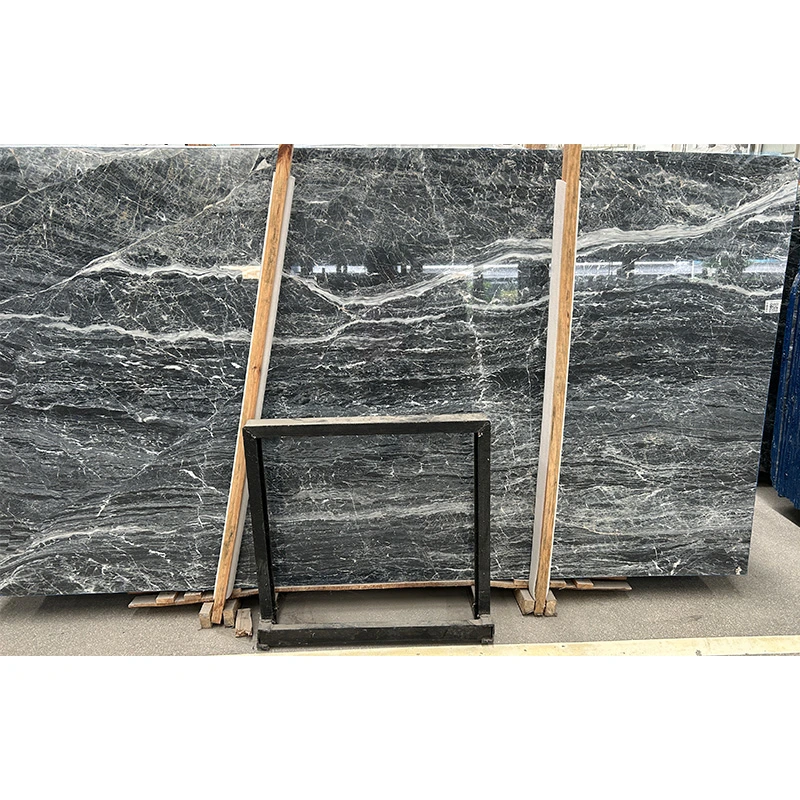 Natural Cartier Dark Grey and Castle Light Grey Marble Stone for Countertop/Stairs/Risers/Worktop Price