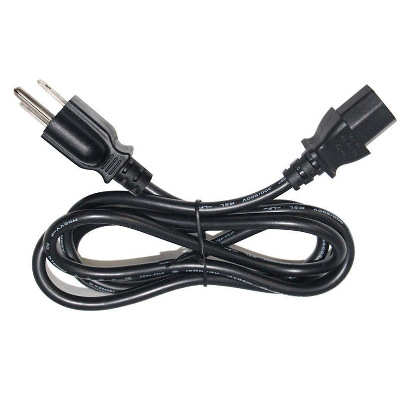 USA 3 Prong Universal AC Power Cord with Heavy Duty 125V 18 16 14 12AWG