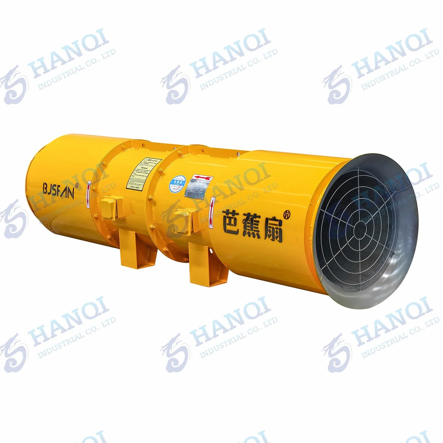 Túnel de viento Ventilador de minería Ventilador de superficie Minera ventilación axial Ventilador Para la construcción