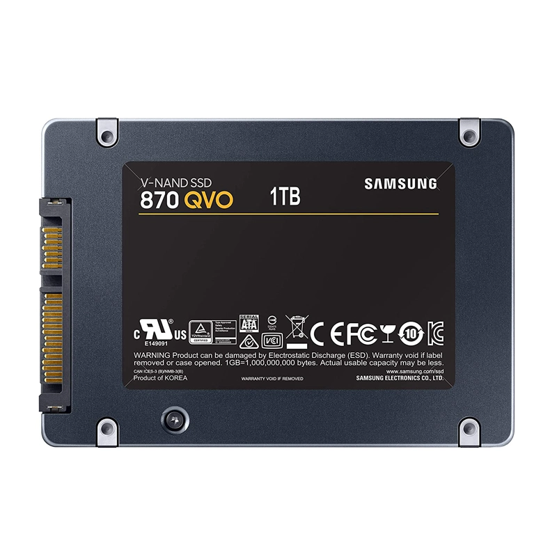 Disco rígido SSD original 870 Evo de 1 tb com 500 GB e 2 tb Unidade de estado sólido HDD 2.5 SSD Sataiii 250 GB Para PC laptop Ssds2kb480gz01