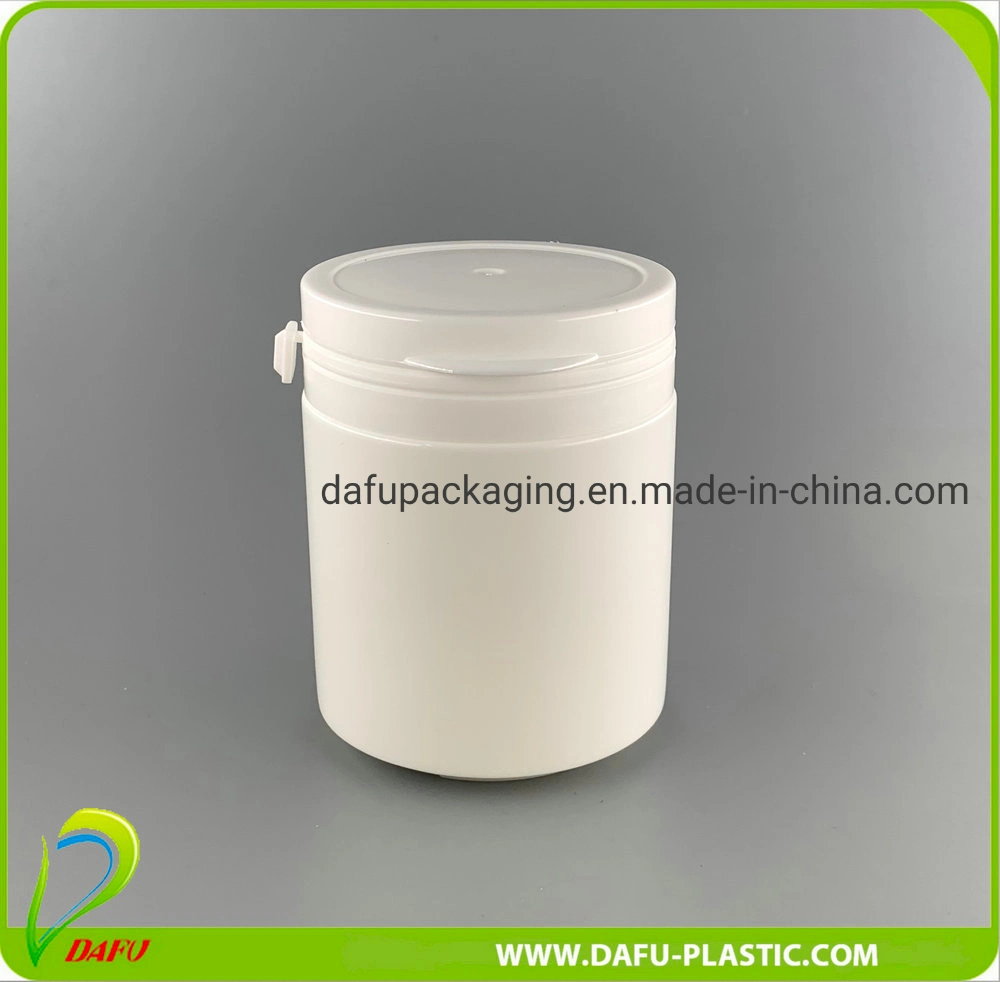 Pharmaceutical Packaging 160ml PE Plastic Capsule Bottle with Tearing Cap