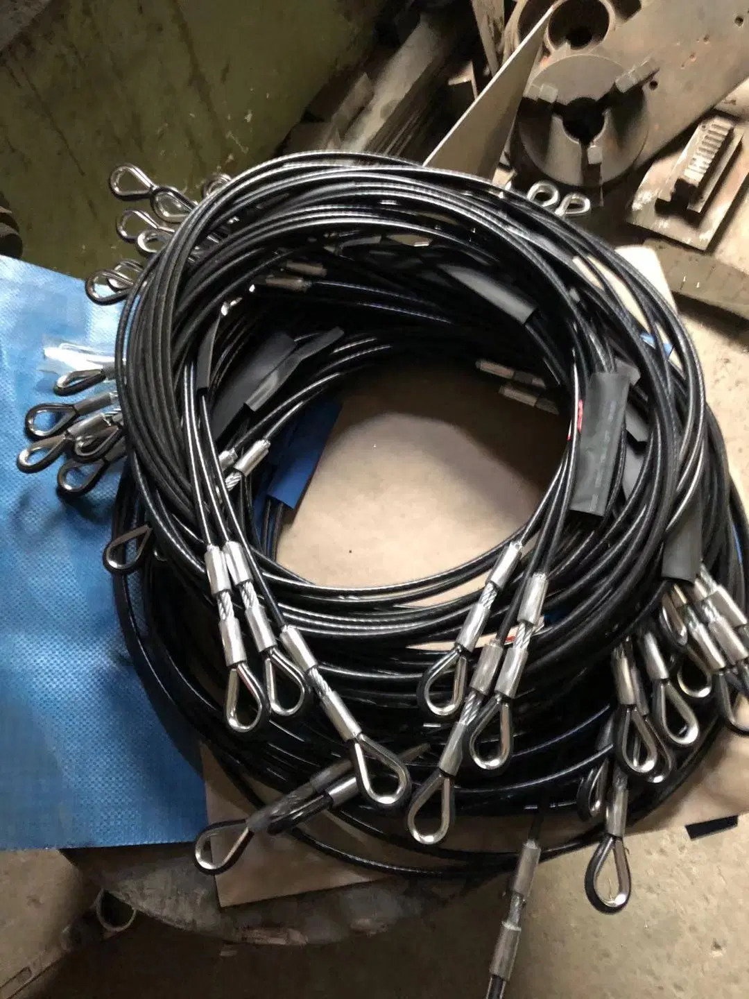 Plastic PVC Nylon Coated Stainless Steel Wire Ropes