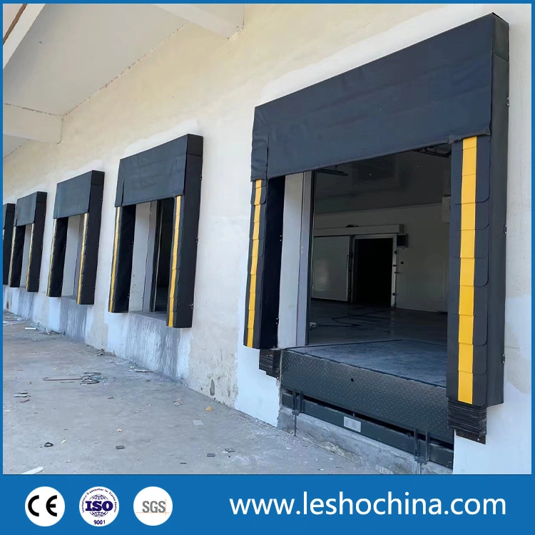 PVC Fabric Sponge Foam Insulated Dock Seal Shelter for Container Loading Bays