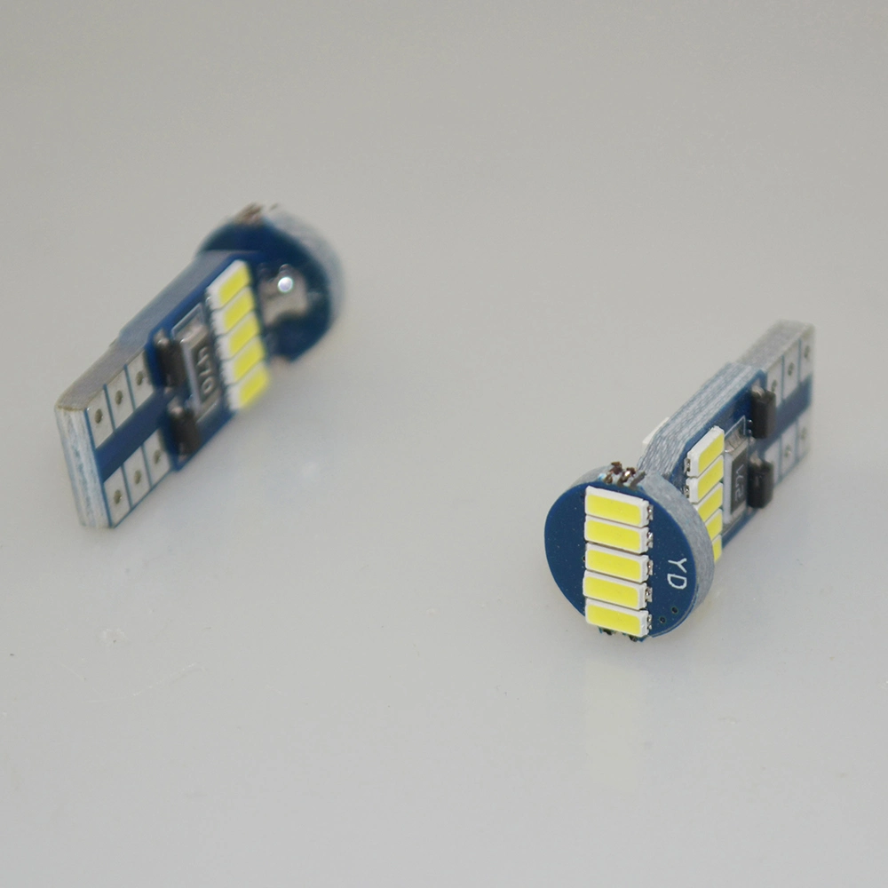 12 в W5W 194 168 501 15SMD Canbus без ошибок T10 15LED 4014 светодиодный фонарь заднего хода автоматической приборной панели T10 автомобиль Светодиодная лампа