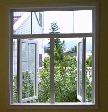 PVC Double Glazing Doors and Windows/Vinyl Plastic Steel UPVC Laminated Double Glazed Glass Hurricane Impact Windows