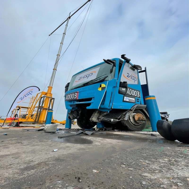 High Security Crash Rate Fixed Bollards for Perimeter Protection Hostile Vehicle Mitigation