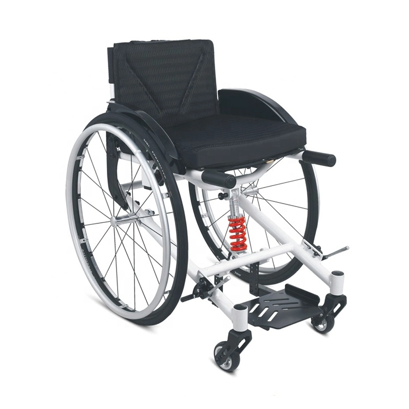 fashion Lightweight Folding Manual Leisure Sports Wheelchair for Disabled