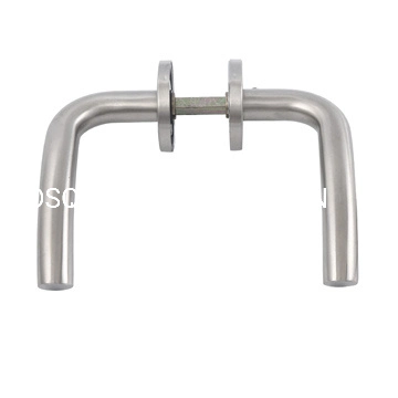 Stainless Steel 304 Tube Lever Pull Handle of Furniture accessories  for Wooden Door