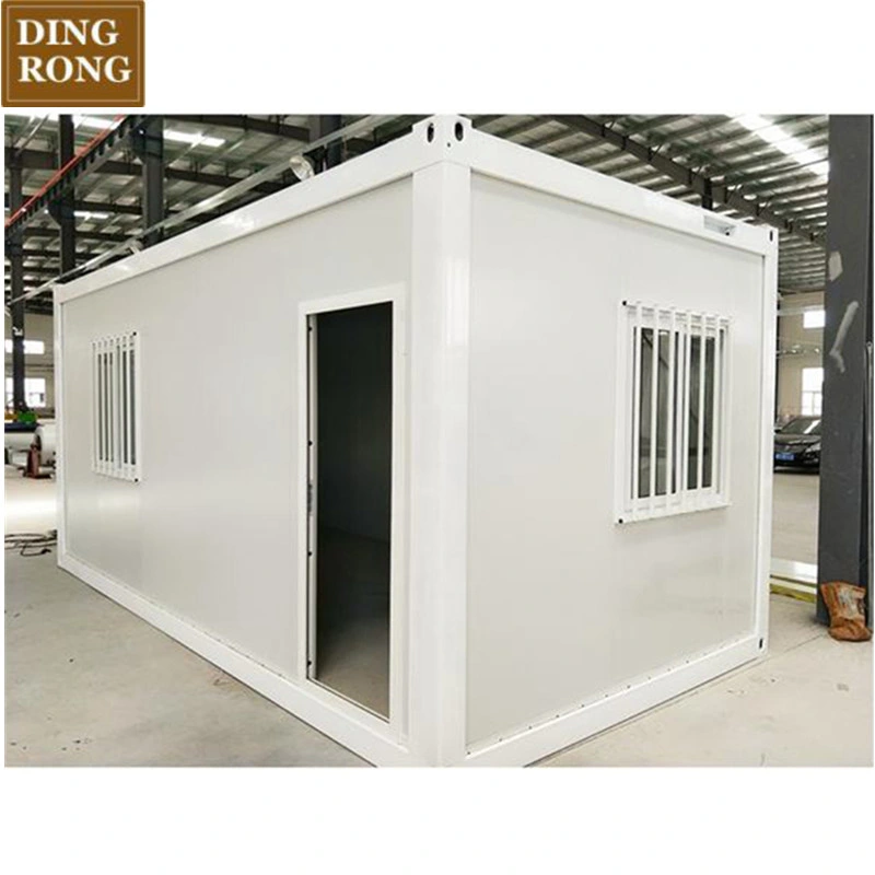 Un dormitorio de los trabajadores del acero prefabricados Guangzhou Casa contenedor de metal desmontable.