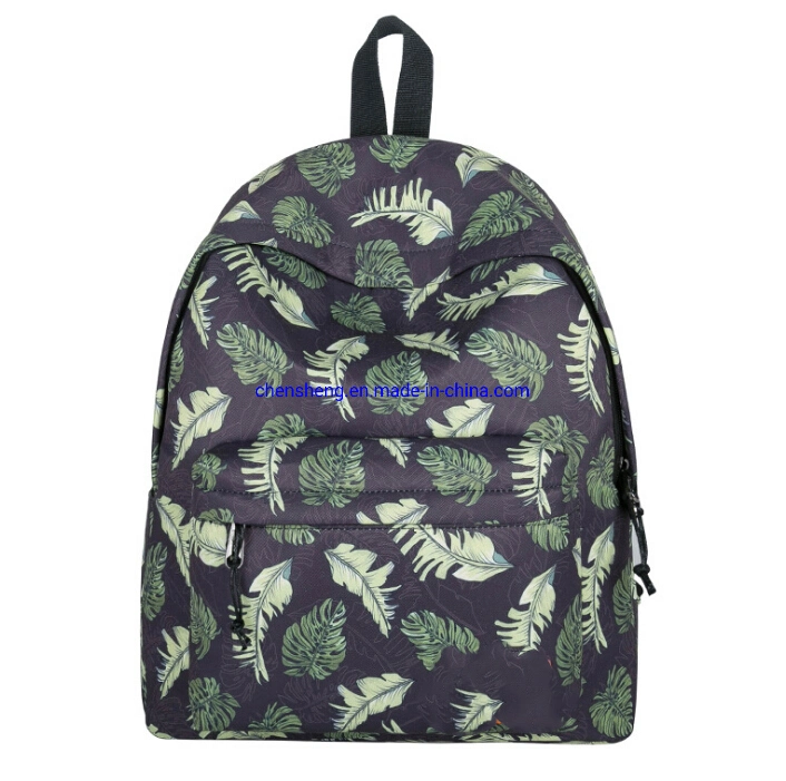 Custom Women Canvas Bag Backpack Schoolbag Canvas Backpack Custom Mochila Canvas Backpack