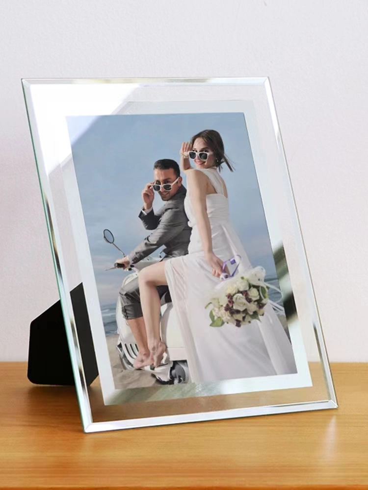 Square Clear Acrylic Magnetic Photo Frames