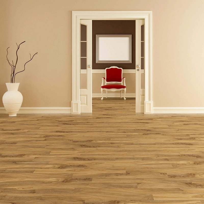 Hard Wooden Surface Vinyl Flooring for Living Room