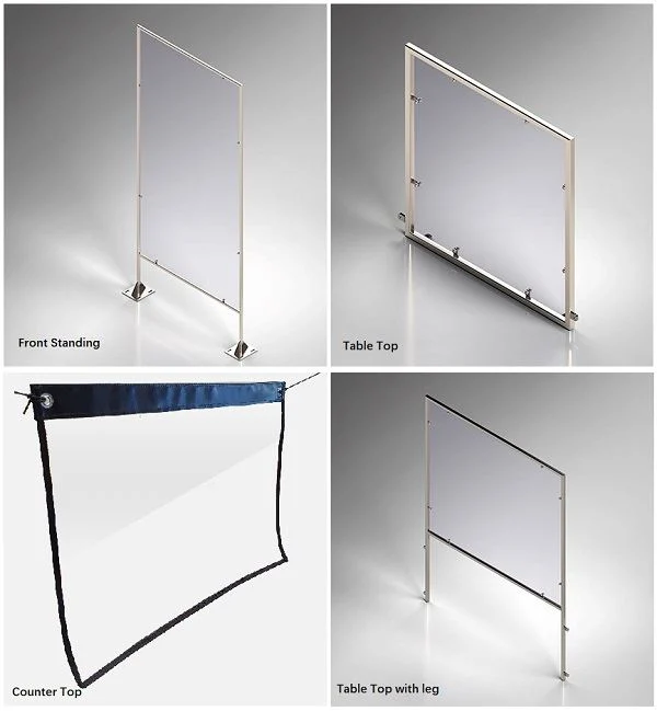 Super Clear Transparent Rigid PVC Plastic Sheets with PE Protective Film in Sheet Roll