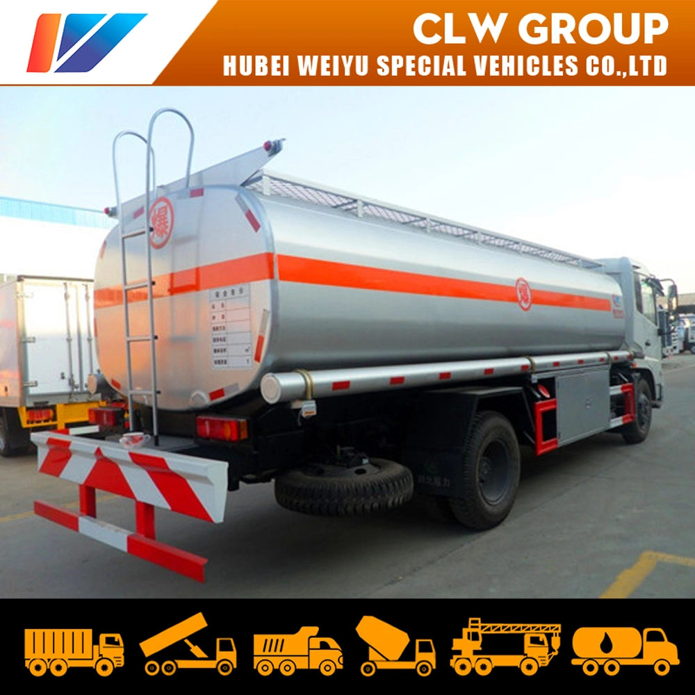 Dongfeng 12-15m3 Diesel Tank Oil Tanker Delivery Truck with Good Price