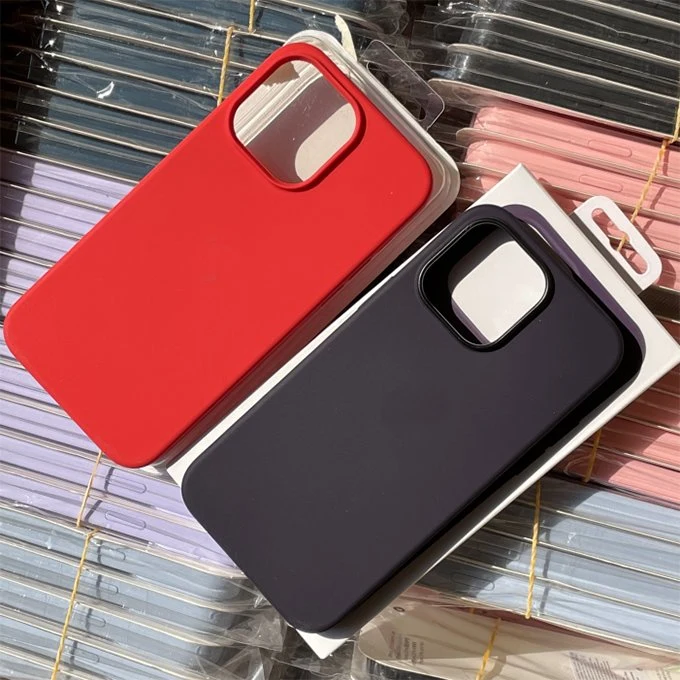 Wholesales Mobile Phone Accessories Silicone Pouches for Apple Case Cover for iPhone 14 13 12 11 PRO Max X Xs Xr