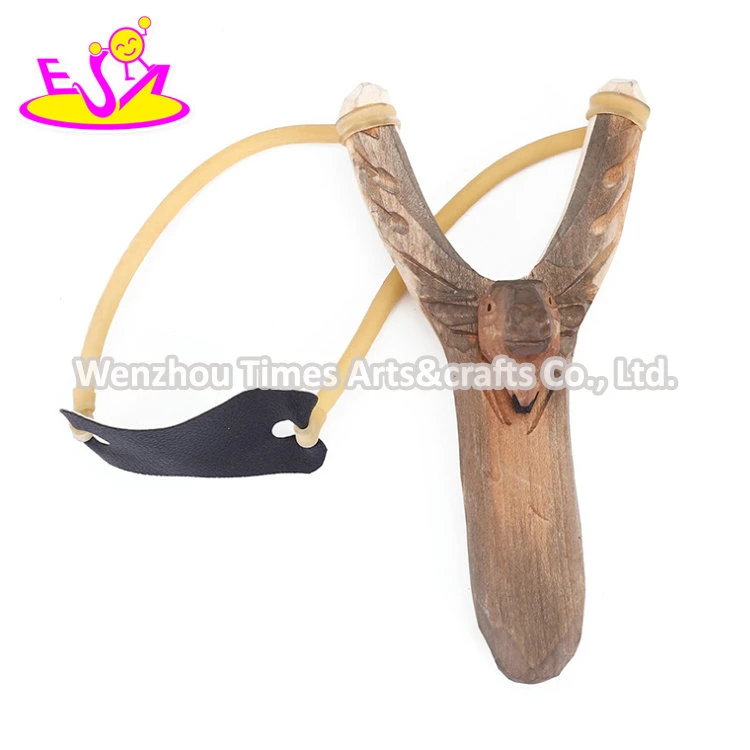 Customize Small Wooden Slingshot Hunting Toy for Kids W01A392