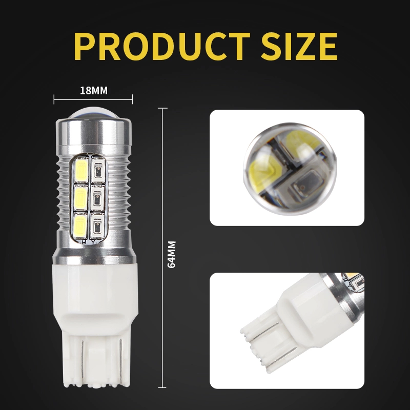 Red Amber LED Canbus Xenon White 22SMD 5630 Chips 3157 LED Bulb Turn Light