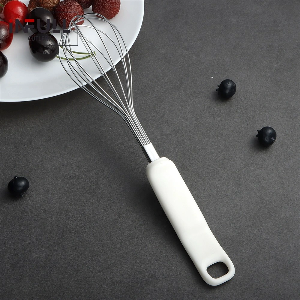 Ergonomical Anti-Slip Handle Stainless Steel Egg Beater