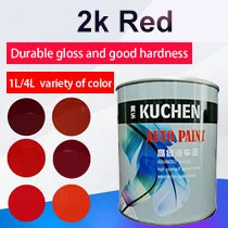 Wholesale Spray Acrylic High Chroma Auto Paint High Application Car Paint Kuchen HS 2K Bright Red K219