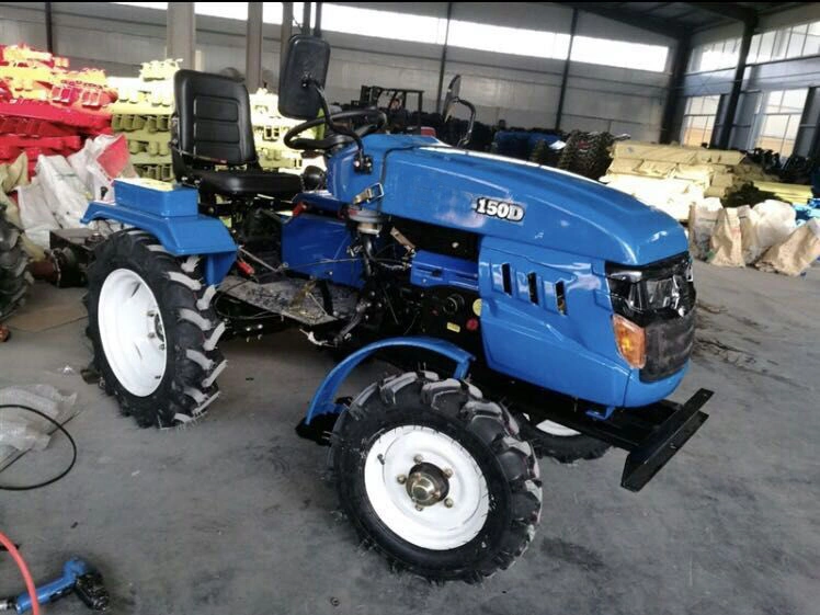 Lansu Good Quality 2 Wheels Drive Tractor Agricultural 12HP 15HP 18HP 20HP Mini Small Tractor